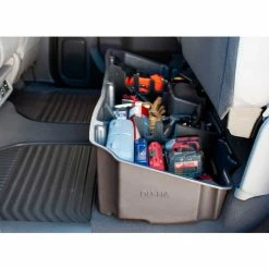Du-Ha® 14 -19 Silverado/Sierra Light & Heavy Duty Crew Cab Underseat Storage Gun Case, Brown -Towing & Cargo Management Shop 10401 LD 4