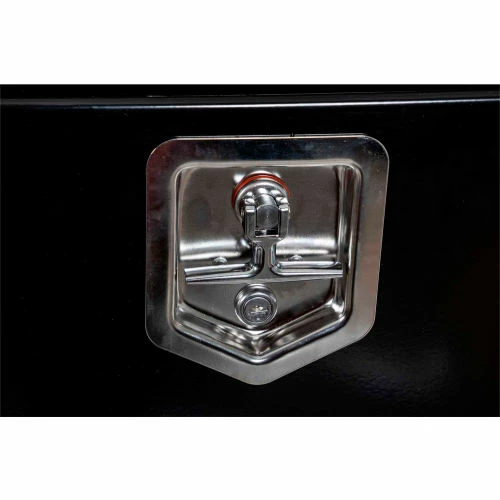 Buyers Products Buyer's Black Steel Underbody Truck Box with T-Handle, 15x13x15 - 1703320 2 Buyers Products Buyer's Black Steel Underbody Truck Box with T-Handle, 15x13x15 - 1703320 - Image 2