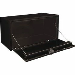 Buyers Products Buyer's Black Steel Underbody Truck Box with T-Handle, 15x13x24 - 1703322 15 Buyers Products Buyer's Black Steel Underbody Truck Box with T-Handle, 15x13x24 - 1703322 -Towing & Cargo Management Shop 1703322 45 open labeled