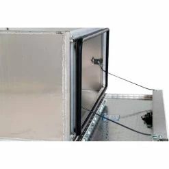 Buyers Products Buyer's XD Smooth Aluminum Underbody Truck Box with Diamond Tread Door, 18x18x24 - 1706500 -Towing & Cargo Management Shop 1706500 detail ExtrudedFrame BulbSeal