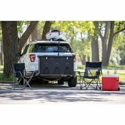 Buyers Products Polyethylene Hitch Mounted Cargo Carrier 300 Pound Capacity -Towing & Cargo Management Shop 1707020 14