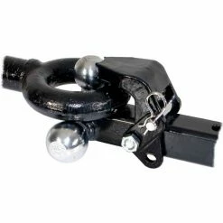 Buyers Products Tri-Ball Hitch Solid Shank w/ Pintle Hook and Chrome Balls - 1802279 -Towing & Cargo Management Shop 1802279 App2