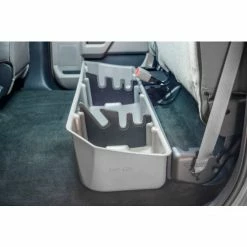 Du-Ha® 2015-22 Ford F-150 Supercrew, 17-22 F250-550 Crew Cab Underseat Storage Gun Case, Brown -Towing & Cargo Management Shop 20113 SC 4