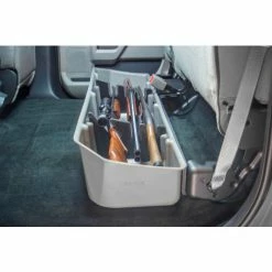 Du-Ha® 2015-22 Ford F-150 Supercrew, 17-22 F250-550 Crew Cab Underseat Storage Gun Case, Brown -Towing & Cargo Management Shop 20113 SC 5