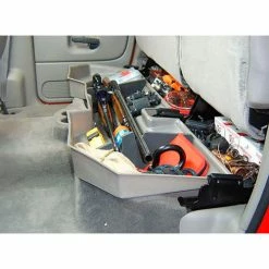 Du-Ha® 2002-22 Ram 1500 Quad Cab/Crew Cab Underseat Storage Gun Case, Black -Towing & Cargo Management Shop 30016 5