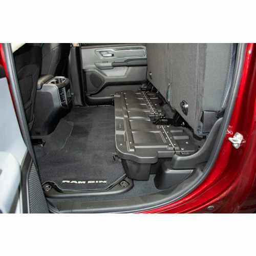 Du-Ha® 2019-22 Ram 1500 Crew Cab Underseat Storage Gun Case W/ Lid, Black 3 Du-Ha® 2019-22 Ram 1500 Crew Cab Underseat Storage Gun Case W/ Lid, Black - Image 3