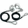 Reese Towpower Towing Safety Cables, 5000 Lb. Rating - 7007500