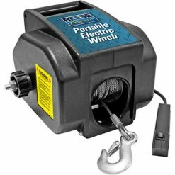 Reese Towpower Portable Electric Winch, 2,000 lbs. - 7033600