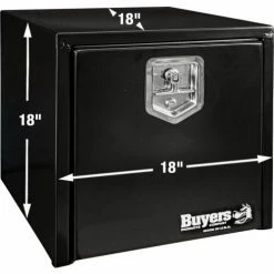 Buyers Products Buyer's Black Steel Underbody Truck Box, 18x18x18 - 1702295 11 Buyers Products Buyer's Black Steel Underbody Truck Box, 18x18x18 - 1702295 -Towing & Cargo Management Shop AMZ GalleryImg 1702295 1500x1000 Overall Dimensions