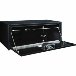 Buyers Products Buyers Steel Underbody Truck Box w/ Stainless Steel T-Handle - Black 14x16x36 - 1703305 -Towing & Cargo Management Shop AMZ GalleryImg 1703305 1500x1000 Opening Dimensions
