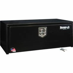 Buyers Products Buyers Steel Underbody Truck Box w/ Stainless Steel T-Handle - Black 14x16x36 - 1703305 -Towing & Cargo Management Shop AMZ GalleryImg 1703305 1500x1000 wKeys