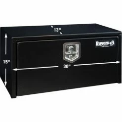 Buyers Products Buyer's Black Steel Underbody Truck Box with T-Handle, 15x13x30 - 1703324 11 Buyers Products Buyer's Black Steel Underbody Truck Box with T-Handle, 15x13x30 - 1703324 -Towing & Cargo Management Shop AMZ GalleryImg 1703324 1500x1000 Overall Dimensions