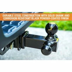 Buyers Products Tri-Ball Hitch-Solid Shank w/ Black Towing Balls - 1802200 -Towing & Cargo Management Shop AMZ GalleryImg 1802200 1500x1000 Construction