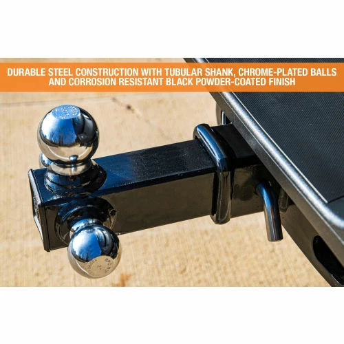 Buyers Products Tri-Ball Hitch with Chrome Towing Balls - 2-1/2in Receiver - 1802252 5 Buyers Products Tri-Ball Hitch with Chrome Towing Balls - 2-1/2in Receiver - 1802252 - Image 5