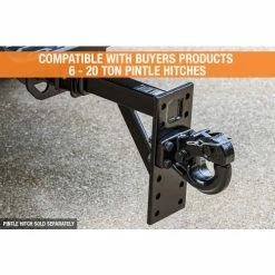 Buyers Products 2" Pintle Hook Mount - 6 Position w/ 14.25" Shank - PM1012 -Towing & Cargo Management Shop AMZ GalleryImg PM1012 1500x1000 Compatible Hitches