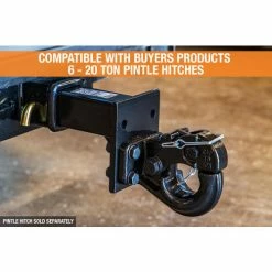 Buyers Products 2-1/ 2" Pintle Hook Mount - 2 Position w/ 12" Shank - PM25612 -Towing & Cargo Management Shop AMZ GalleryImg PM25612 1500x1000 Compatible Hitches