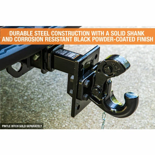 Buyers Products 2" Pintle Hook Mount - 3 Position w/ 9" Shank - PM87 4 Buyers Products 2" Pintle Hook Mount - 3 Position w/ 9" Shank - PM87 - Image 4