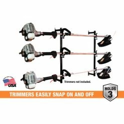 Buyers Products Snap-In Trimmer Rack, 33-7/8"L x 8-7/8"W x 3-1/8"H, 35 Lbs. Capacity -Towing & Cargo Management Shop AMZ Racks LT12 3 LT 1500x1000