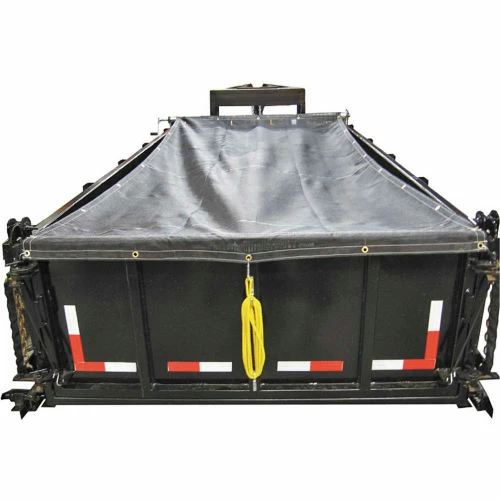 Buyers Products Buyers Aluminum Tarp System with Mesh Tarp, 7 Ft. x 20 Ft. - DTR7020 2 Buyers Products Buyers Aluminum Tarp System with Mesh Tarp, 7 Ft. x 20 Ft. - DTR7020 - Image 2