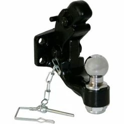Buyers Products 8-Ton Combination Hitch, 2" Hitch Ball - BH82000 -Towing & Cargo Management Shop BH82000 Open