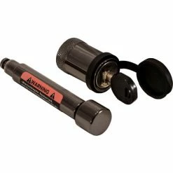 Buyers Products 1-2 to 5/8" Bone Style Locking Hitch Pin Assembly w/ Black Nickel Finish - BLHP400 6 Buyers Products 1-2 to 5/8" Bone Style Locking Hitch Pin Assembly w/ Black Nickel Finish - BLHP400 -Towing & Cargo Management Shop BLHP400 Assembly