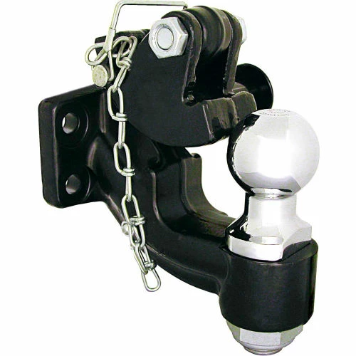 Buyers Products 10-Ton Combination Hitch w/ Mounting Kit, 2" Hitch Ball - 10052 1 Buyers Products 10-Ton Combination Hitch w/ Mounting Kit, 2" Hitch Ball - 10052