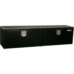 Buyers Products Buyers Steel Underbody Truck Box w/ Stainless Steel T-Handle - Black 14x16x36 - 1703305