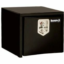 Buyers Products Buyers Steel Underbody Truck Box w/ Stainless Steel T-Handle - Black 16 x 14 x 18 - 1703330