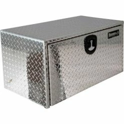 Buyers Products Aluminum Underbody Tuck Box, 20x20x36", Silver, 1705118