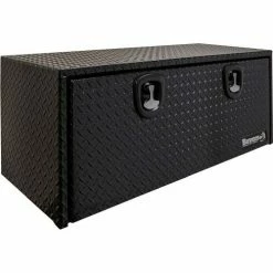 Buyers Products Buyers Aluminum Underbody Toolbox 18x18x24 Black - 1725100