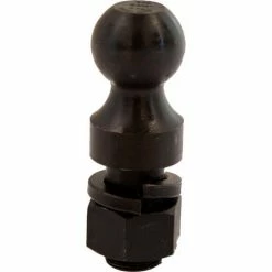 Buyers Products 2-5/16" Black Hitch Ball w/ 1-1/2 Shank, 30,000 Lb. Capacity - 1802056