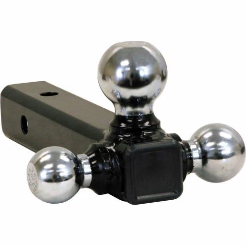 Buyers Products Tri-Ball Hitch-Tubular Shank w/ Chrome Balls - 1802207 1 Buyers Products Tri-Ball Hitch-Tubular Shank w/ Chrome Balls - 1802207