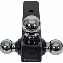 Buyers Products Tri-Ball Hitch with Chrome Towing Balls - 2-1/2in Receiver - 1802252 13 Buyers Products Tri-Ball Hitch with Chrome Towing Balls - 2-1/2in Receiver - 1802252 -Towing & Cargo Management Shop BUE 1802252 TRIBALL ANG 2