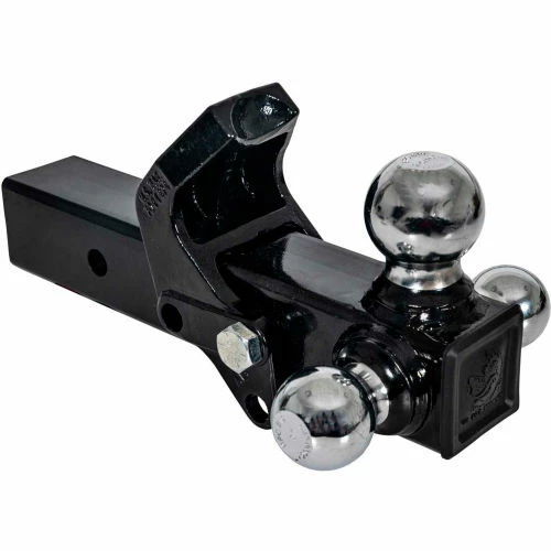 Buyers Products Tri-Ball Hitch with Pintle Hook and Chrome Towing Balls, 2-1/2in Receiver - 1802280 3 Buyers Products Tri-Ball Hitch with Pintle Hook and Chrome Towing Balls, 2-1/2in Receiver - 1802280 - Image 3