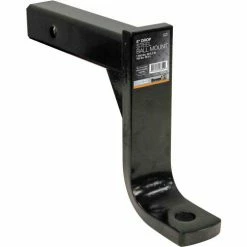 Buyers Products 2" Ball Mount w/ 8" Drop x 10" Long Tube - 1803017