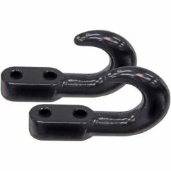 Buyers Products Black Drop Forged Light-Duty Tow Hooks, 2 Pack - B2799B