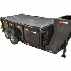 Buyers Products Buyers Aluminum Tarp System with Mesh Tarp, 7 Ft. x 18 Ft. - DTR7018 -Towing & Cargo Management Shop BUE DTR7018