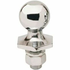 Reese Towpower Chrome Interlock Hitch Ball - 1-7/8" Dia. X 3/4" X 1-1/2"L 2000 Lb. Cap. - 7008100