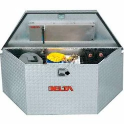 DELTA Aluminum Trailer Tongue Box - 48"L Bright