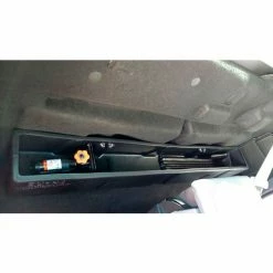 Du-Ha® 2015-22 Ford F-150 Regular Cab, Behind-the-Seat Storage Gun Case, Black -Towing & Cargo Management Shop DHA 20114