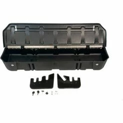 Du-Ha® 15-22 Ford F-150-550 LT & SD Supercrew/Crew Cab Underseat Storage Gun Case W/Lid, Black -Towing & Cargo Management Shop DHA 20116