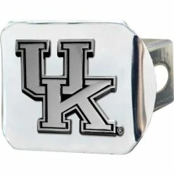 FanMats University of Kentucky - 3-D Chrome Hitch Cover 3-3/8" x 4" - 14990