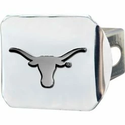Towing & Cargo Management Shop 13 FanMats University of Texas - 3-D Chrome Hitch Cover 3-3/8" x 4" - 14999