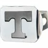 FanMats University of Tennessee - 3-D Chrome Hitch Cover 3-3/8" x 4" - 15061