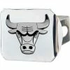 FanMats NBA - Chicago Bulls - 3-D Chrome Hitch Cover 3-3/8" x 4" - 15117
