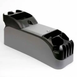 MOBLORG TSI Clutter Catcher Standard Low Profile Center Console for Minivan Pick-up and SUV -54215 in Grey