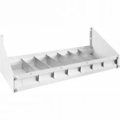 Weather Guard Accessory Parts Cabinet Tray 24"L x 9-1/2"W x 3-1/2"H, Steel White - 202-3