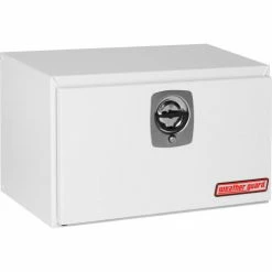Weather Guard Underbed Truck Box, White Steel Standard 5.6 Cu. Ft. - 530-3-02