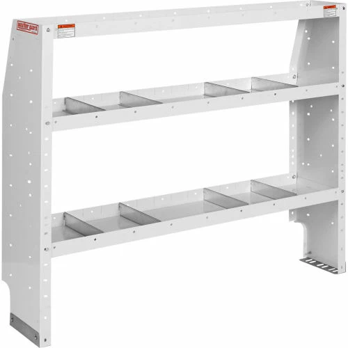 Weather Guard® Adjustable 3 Shelf Unit, 44" x 52" x 13-1/2" - 9355-3-03 1 Weather Guard® Adjustable 3 Shelf Unit, 44" x 52" x 13-1/2" - 9355-3-03