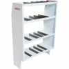 Weather Guard® Heavy Duty Adjustable 4 Shelf Unit, 60" x 42" x 16" - 9364-3-03